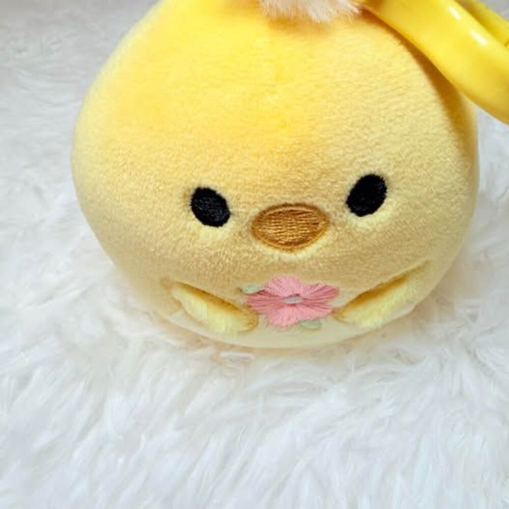 Squishmallows Chick Clip NWOT Yellow Plush Keychain - Picture 4 of 7